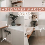 Badezimmer Makeover Part 2. | Diy Terrazzo Waschtisch + Duschwand Und Regal  Bauen | Easy Alex With Badezimmer Diy