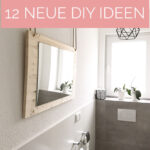 Diynstag: 13 Neue Diy Ideen | Bad Fliesen, Wc Spiegel, Zuhause Diy For Badezimmer Diy