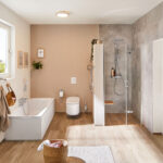 Wet Floor System And Shower Enclosure For A Renovation Project | Kermi Regarding Badezimmer Dusche